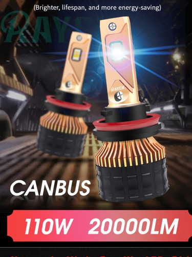 Kit De Luces Led Bixenon 20 ,000 Lm Csp Canbus 