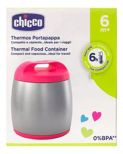 Chicco Thermos Portapappa Azzurro + 6m 