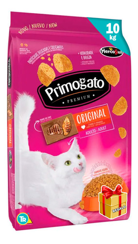 Alimento Primogato Premium Carne 10kg + Regalo