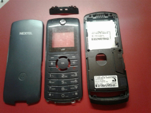 Carcaça Orig Motorola I290 Nextel C/ Falante Antena Conector
