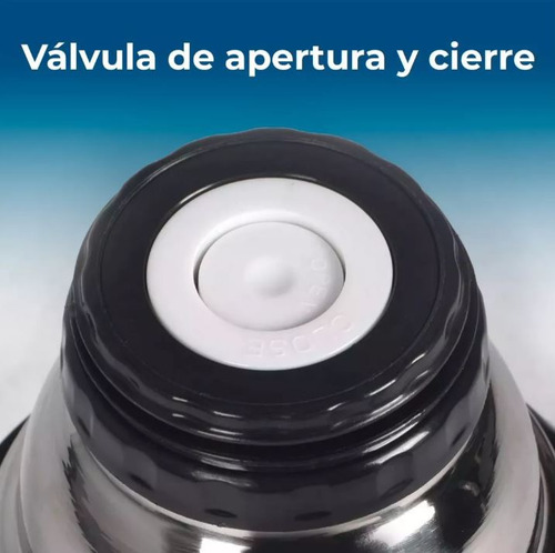Termo Bala Para Agua Bebida Calientes Frías 1200ml Con Mango