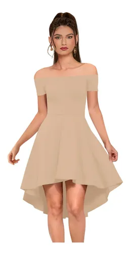Vestidos color arena cortos hotsell