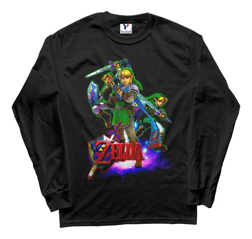 Playera Zelda, 100% Algodón 04 M/l