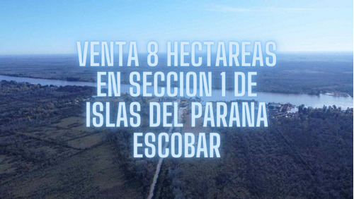 Imagen 1 de 13 de Venta 8 Hectareas En Seccion 1 De Islas Del Parana