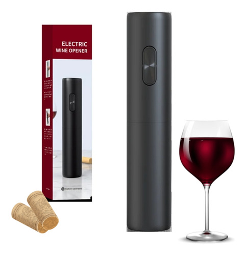 Abridor De Vinho Automático Saca Rolhas Elétrico Led