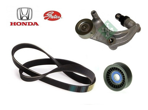 Kit Correia Alternador Acess. Honda New Civic 1.8 16v 2013