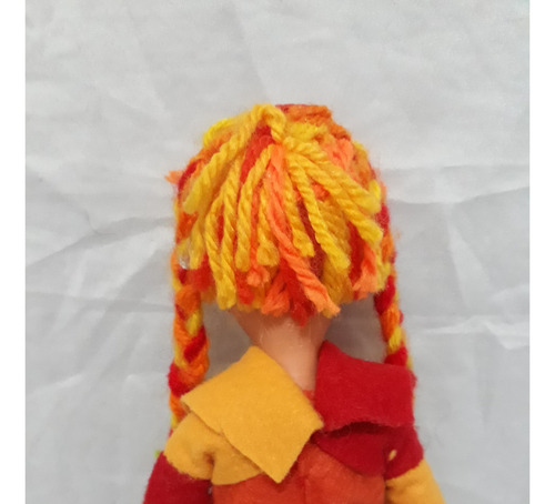 Boneca Debora Antiga (customizada De Emília Do Sítio) (Usado)