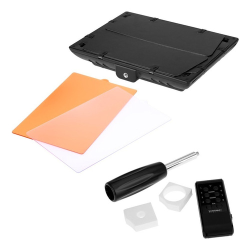 Iluminador Led Yongnuo Yn900 C/fonte +2 Bat + Carreg + Tripé