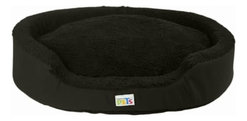 Fancy Pets Cama Para Perro Terry Negro