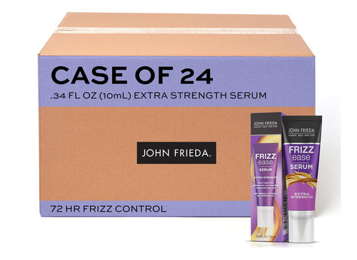 Suero Capilar Anti Frizz John Frieda, Viaje, 0.34 Oz/pack De