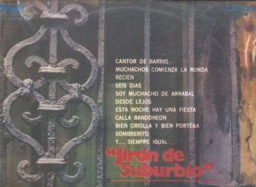 1971 Tango Lp Rca Vinilo Ricardo Tanturi Jiron De Suburbio