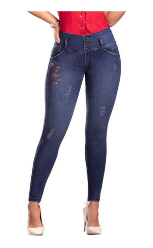 Jeans Colombiano Levanta Cola Charles Tyt