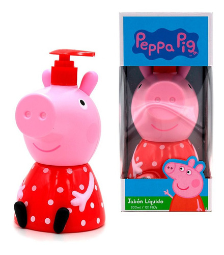 Peppa Pig 300 Ml  Jabón Para Niños 