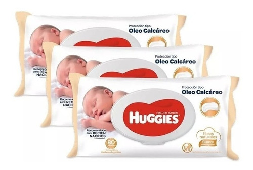 Toallas Húmedas Huggies Con Óleo Calcareo X 240