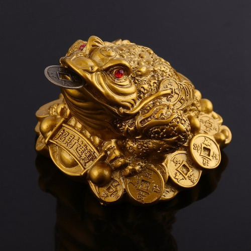 Mz Sapo De La Suerte De Feng Shui Wealth Decoración For El