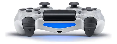 Joystick Inalámbrico Control Compatible Ps4 Transparente Ax® Color Gris