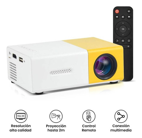 Proyector Mini Gys Yg-300 800lm ¡en Oferta Navideña!