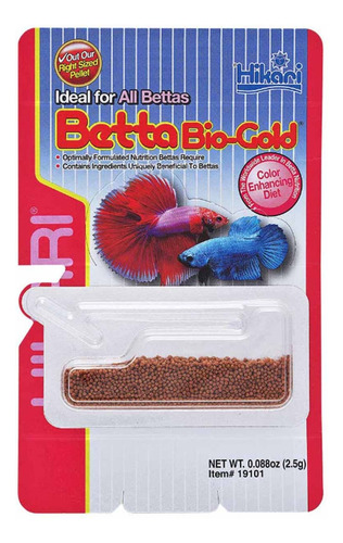 Alimento Japonés Todo Tipo De Bettas Hikari Betta Bio-gold