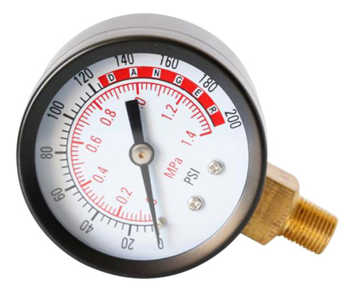 D Manómetro For Agua / Aceite / Gas Del Compresor De Aire,