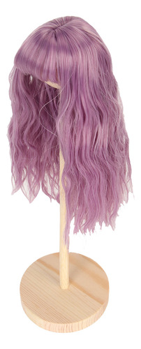 Peluca De Muñeca Artificial De Seda De Alta Temperatura, Pel