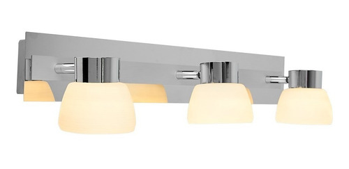Imagen 2 de 4 de Lámpara Led Pared, Cromado 15w Luz Cálida