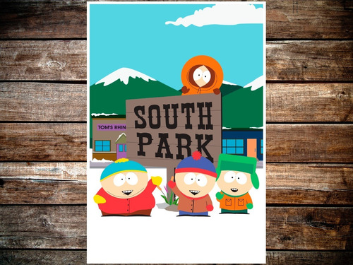Poster South Park Personajes 47x32cm 200grms