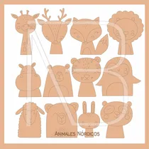 Comprar Pack Vectores Corte Laser - Animales Nordicos