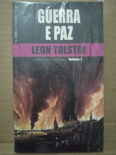 627- Guerra E Paz - Leon Tolstói Vol 3 Lpm