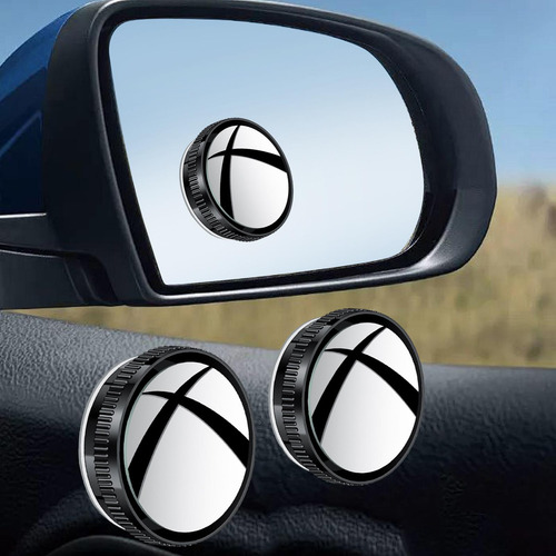 Espejo Para Coche, Espejo Retrovisor Adicional Con Negro