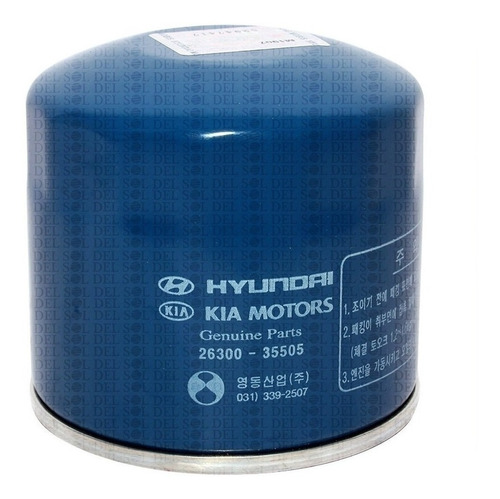 Filtro Aceite Para Kia Rio 5 1.2 Kappa G4la   2012 2018