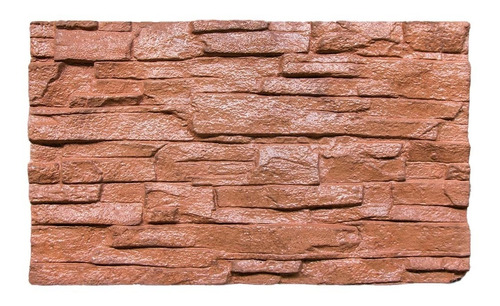 Baldosa De Concreto Piedra Sienna Terracota 30 X 50