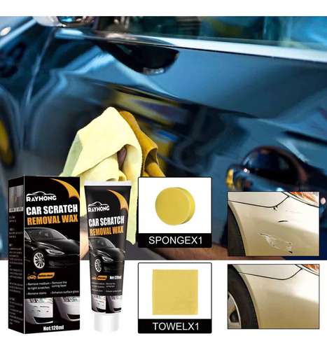 Cera Para Polir Arranhões De Carros, Pasta Preta Para Remove