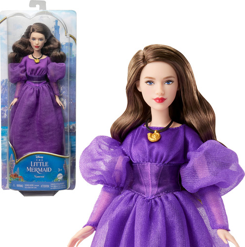 Mattel Disney The Little Mermaid Vanessa Fashion Doll Con Si