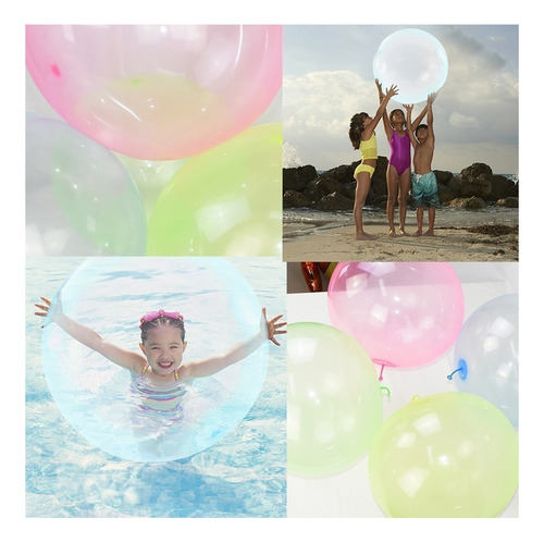 ... Lazhu 1pcs Magic Bubble Ball Elastic Ball Injection