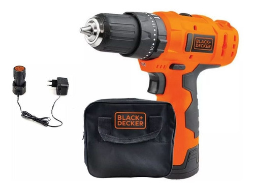 Atornillador Inalambrico Black Decker Taladro Hp12-ar Bateri