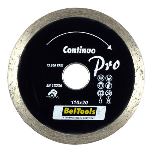 Disco Diamantado Contínuo 110x20mm Beltools