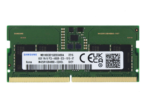 Memoria Ram Ddr5 Samsung Kit 16gb 4800mt 2 X 8gb (Reacondicionado)