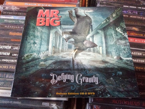 Mr Big Defying Gravity Deluxe Cd+dvd Frontier Records Import