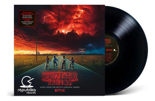 Ost Soundtrack - Stranger Things 1 & 2 - Lp Doble Nuevo