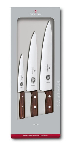 Victorinox Juego De Cuchillos Para Trinchar , Wood, 3 Piezas