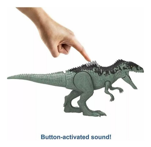 Giganotosaurio, Jurassic World Dominion, Mattel 12 Pulgadas