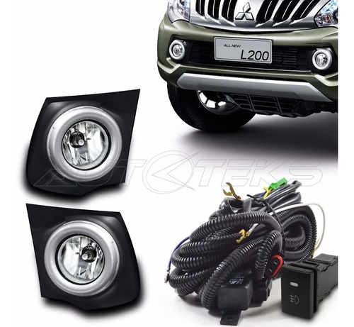 Kit Faros Niebla Mitsubishi L200 2015 2016 2017