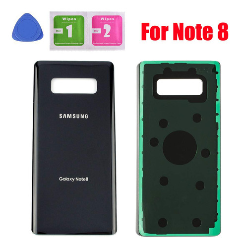 Back Glass Estuche Bateria Door Replacement For Samsung 8