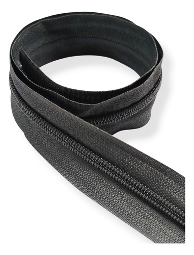 10 Metros Cierre #5 + 50 Deslizadores #5 En Combo Negro