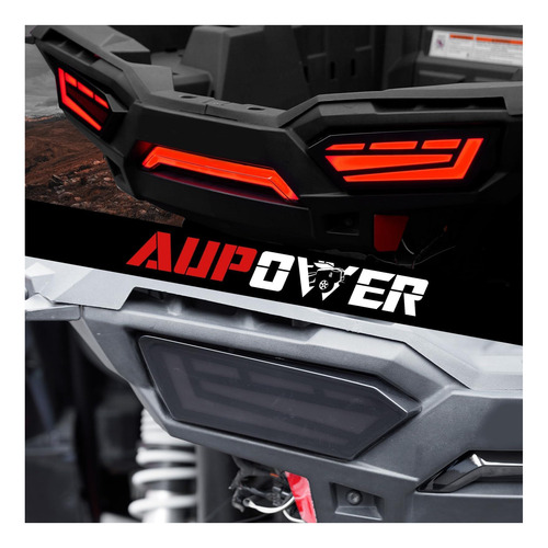 Luces Traseras Led Ahumadas De Aupower Para Polaris Rzr S Xp