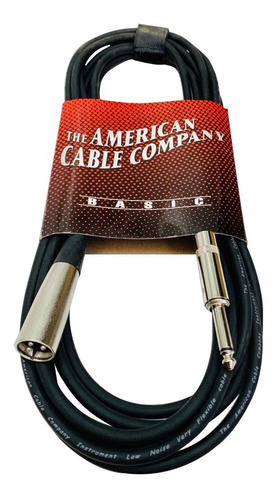 Cable Snake Xlr M A Plug 6.3 Ts 6mt 20 Pies American Cable