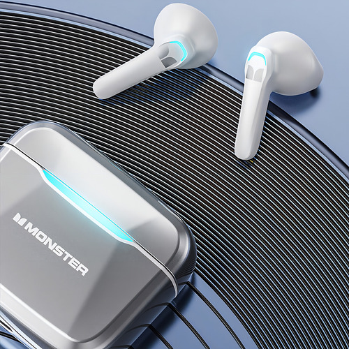 Fones de ouvido ergonômicos sem fio Monster Gt11 Tws