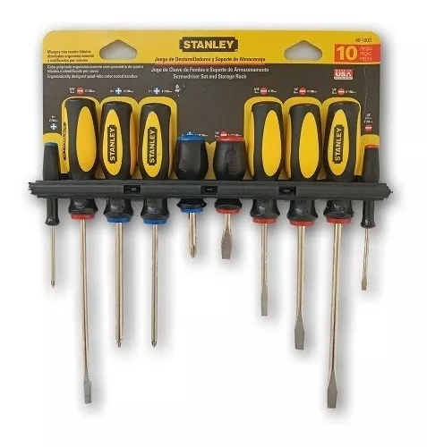 JUEGO DESTORNILLADORES STANLEY 6 PZ 60-060S