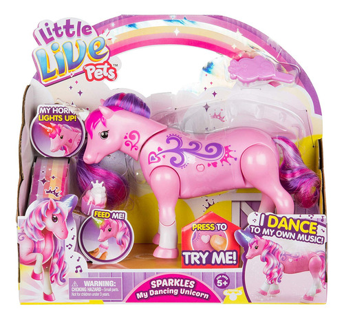 Toy Little Live Pets Sparkles My Dancing Unicorn Durante Más