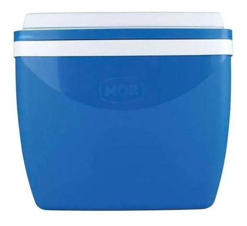 Caixa Térmica 18 Litros Azul Para Até 24 Latinhas 350ml Mor
